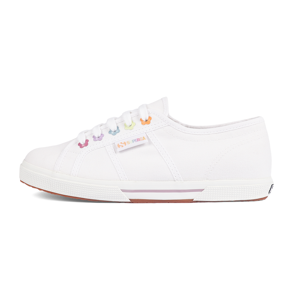 Superga 2950 Flower Eyelets White Multicolor Superga Malaysia