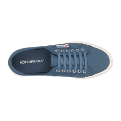 Superga Classic 2750 Blue Dusty Full Avorio