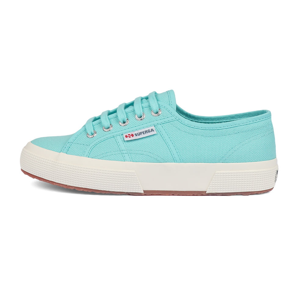 Superga Classic 2750 Azure Turquoise Full Avorio