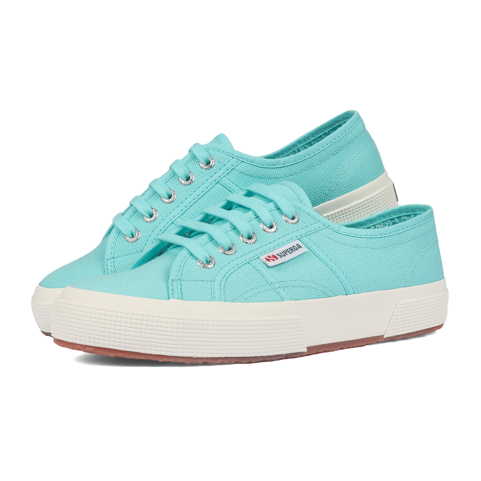 Superga Classic 2750 Azure Turquoise Full Avorio