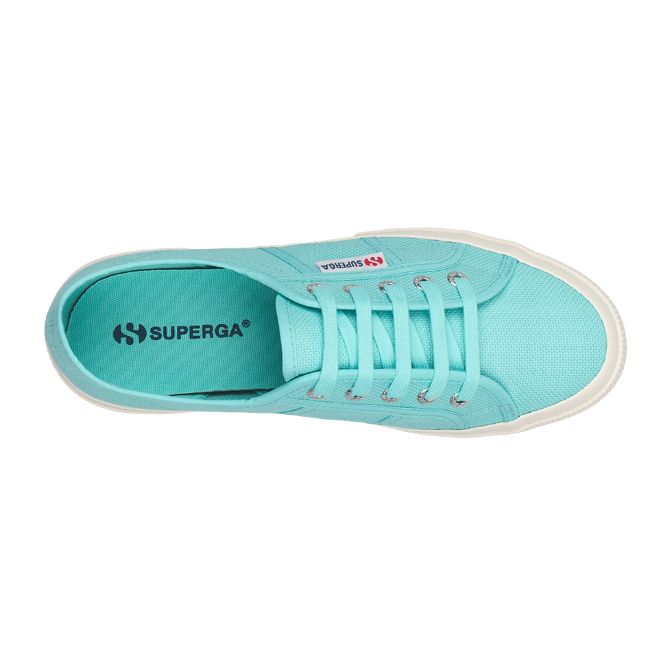 Superga Classic 2750 Azure Turquoise Full Avorio