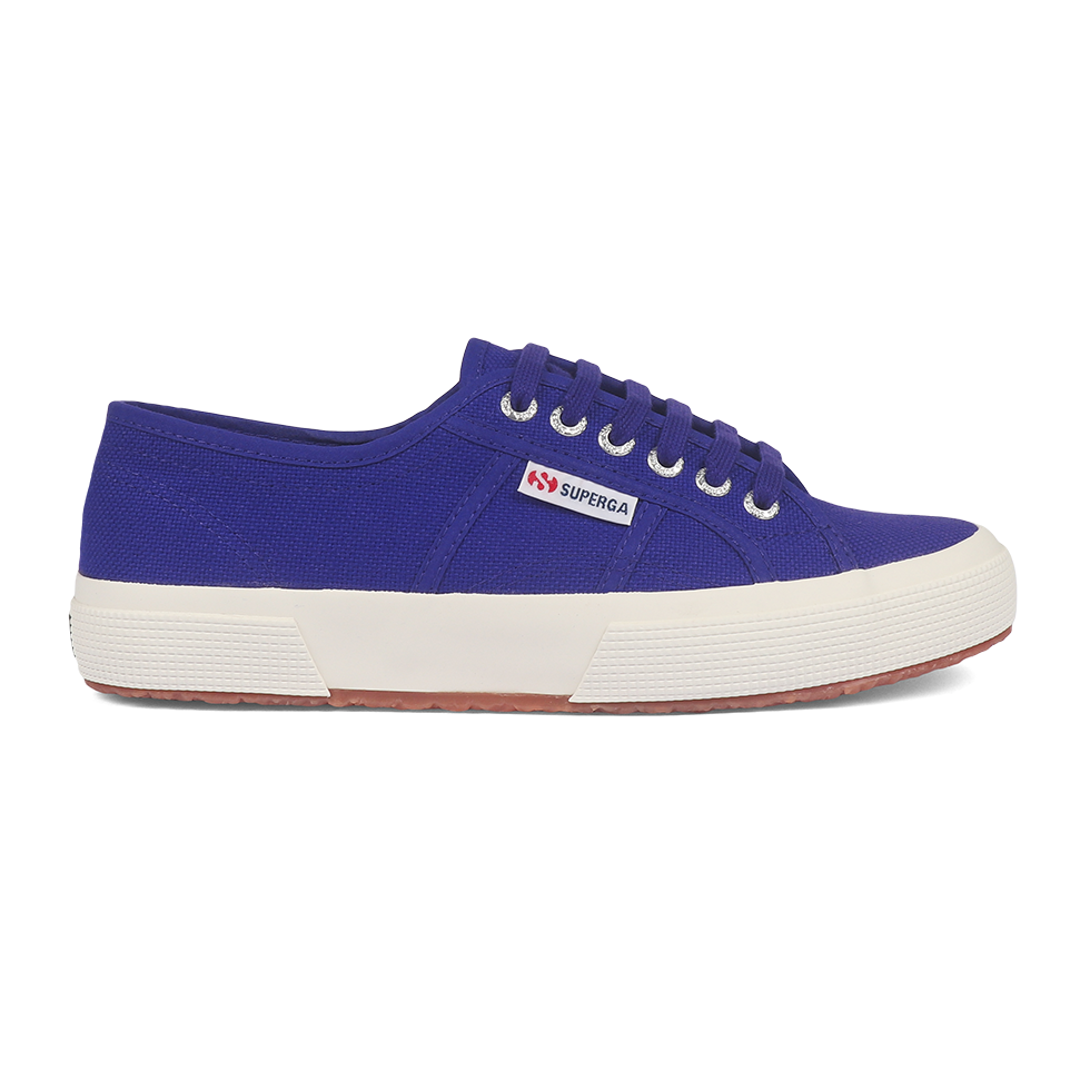 Superga Classic 2750 Blue Spectrum Full Avorio