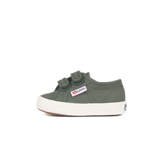 Superga Junior Strap Grey Greenish