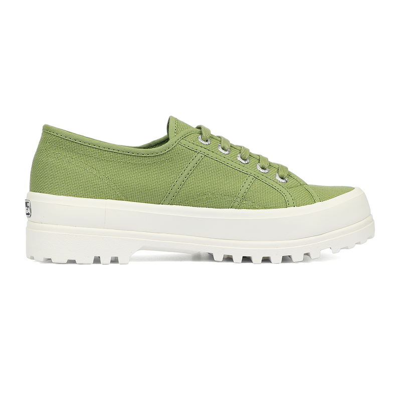 Superga 2555 Alpina Green Salvia Full Avorio