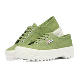 Superga 2555 Alpina Green Salvia Full Avorio