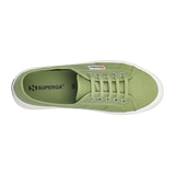 Superga 2555 Alpina Green Salvia Full Avorio