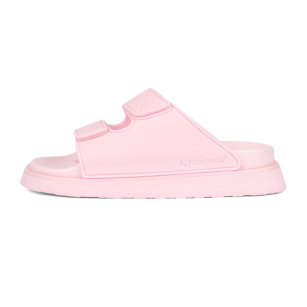 Superga 1918 Slides Double Band Pink Ish