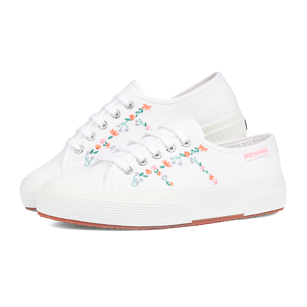 Superga 2750 Little Flowers Embroidery