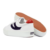 Superga 2740 Platform Blocks White Navy Red