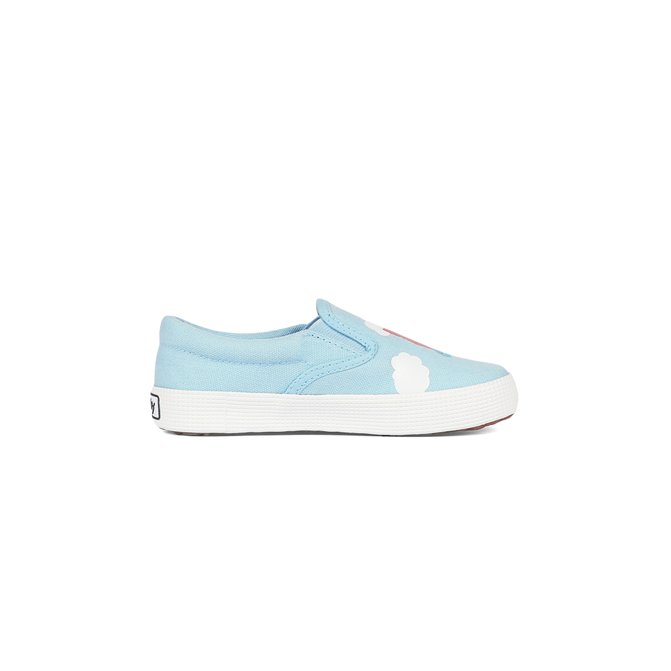 Superga X Slimy Oddity Junior 2350 Be Gentle Light Blue Cloudy