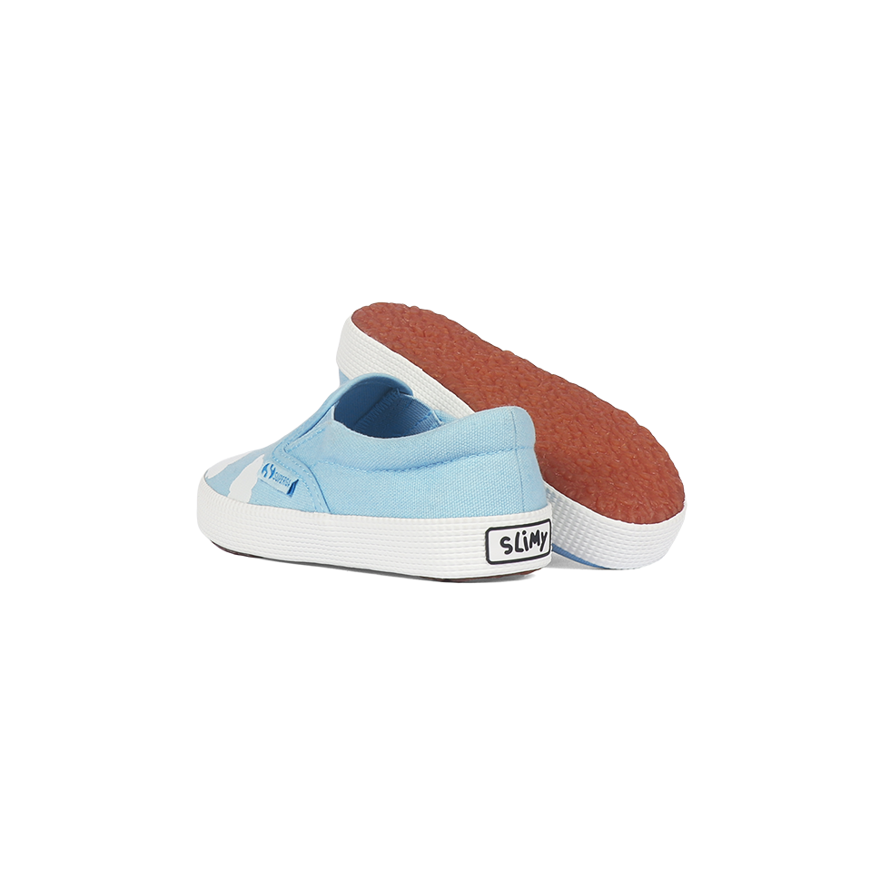 Superga X Slimy Oddity Junior 2350 Be Gentle Light Blue Cloudy