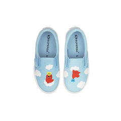 Superga X Slimy Oddity Junior 2350 Be Gentle Light Blue Cloudy