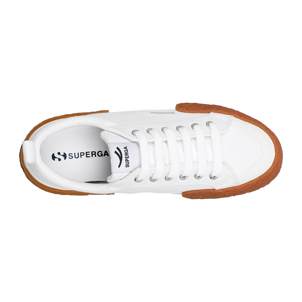 Superga 2660 Stripe Big Bumpers White Gum