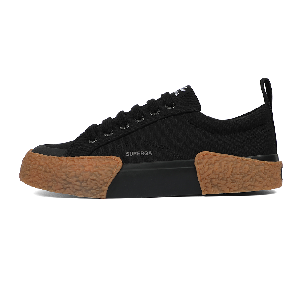 Superga 2660 Stripe Big Bumpers Black Gum