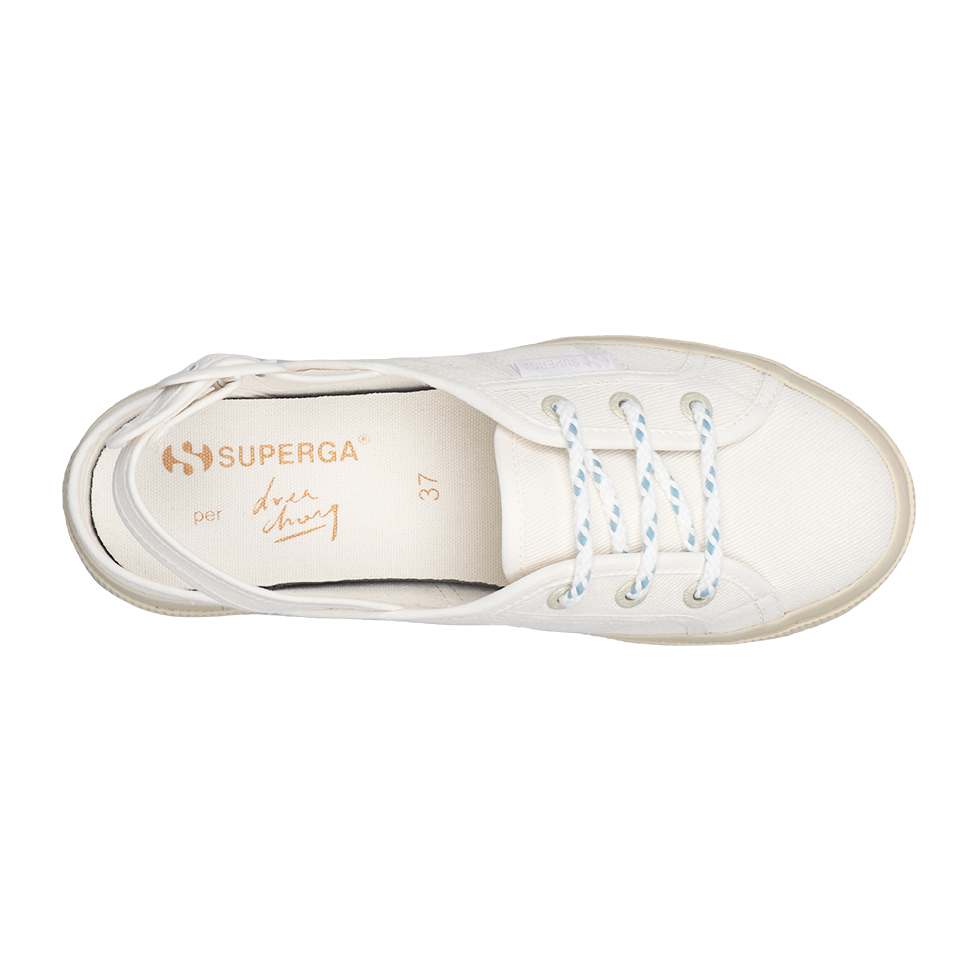 Superga x Drea Chong 2933 Sling Back White