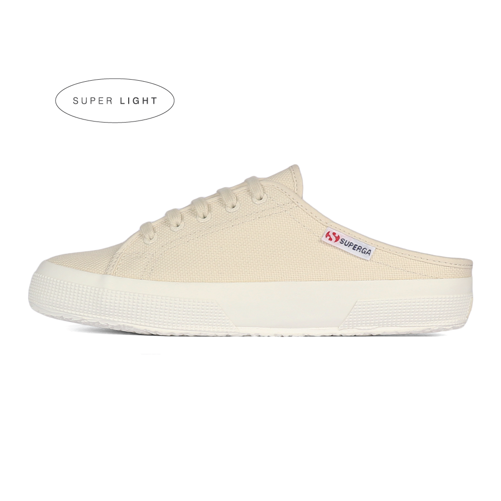 Superga 2401 Nude Mule Beige Light Eggshell Avorio