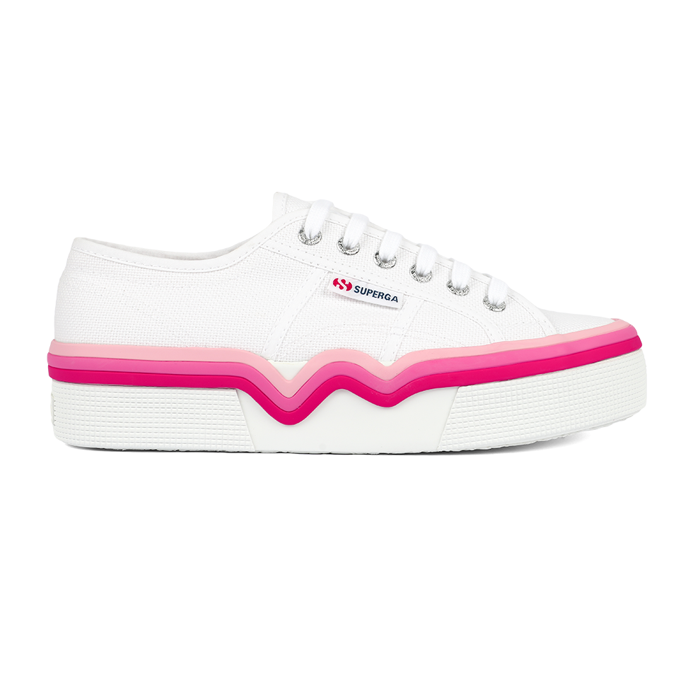 Superga 2740 Liquify Stripes Shaded Pink