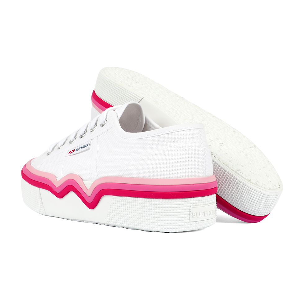 Superga 2740 Liquify Stripes Shaded Pink