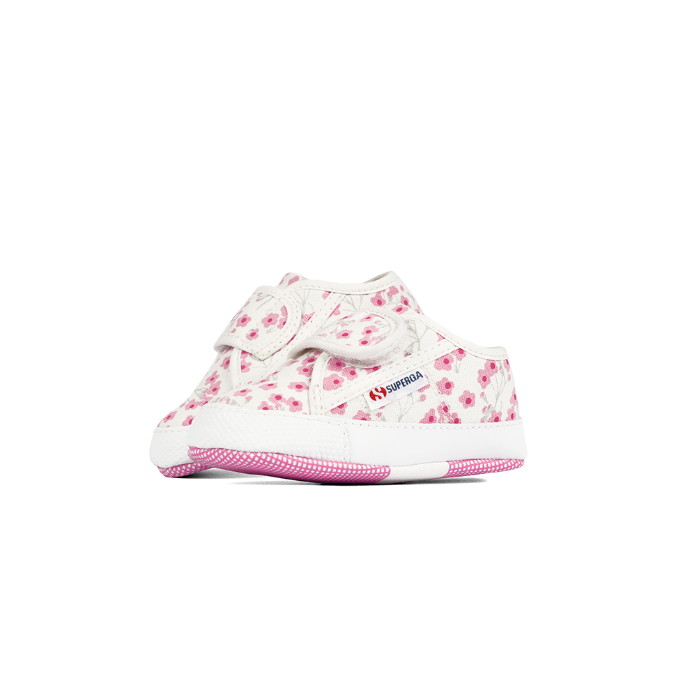 Superga 4006 Baby Strap Cherry Flowers