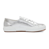 Superga 2750 Mirror Faux Leather Silver