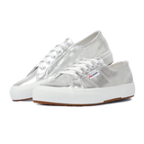 Superga 2750 Mirror Faux Leather Silver