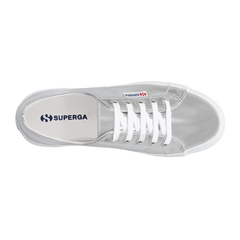 Superga 2750 Mirror Faux Leather Silver