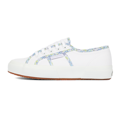 Superga 2750 Fun Flowers Bindings Blue Light