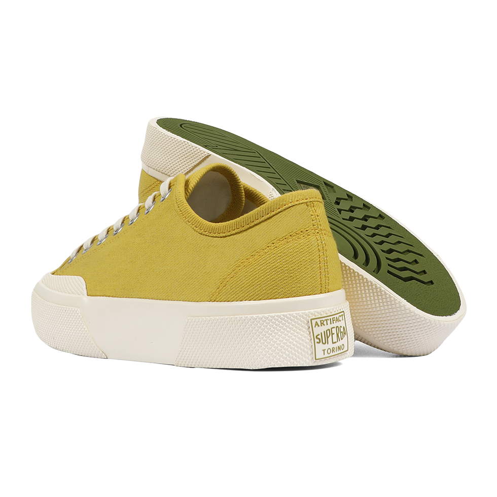 Artifact By Superga 2432 Works Low Cut Denim Yellow