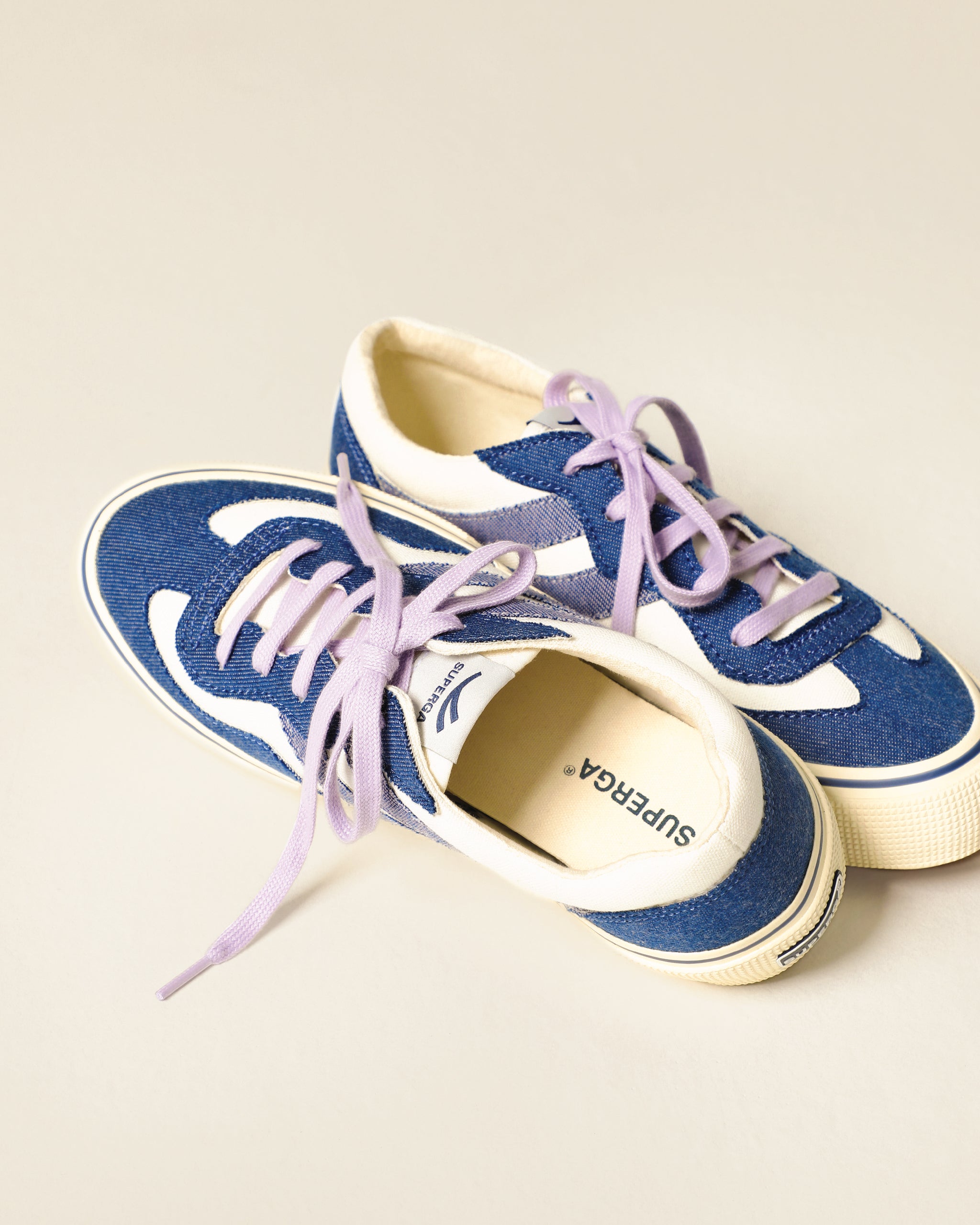 Superga 2941 Revolley Reverse Denim Blue Violet