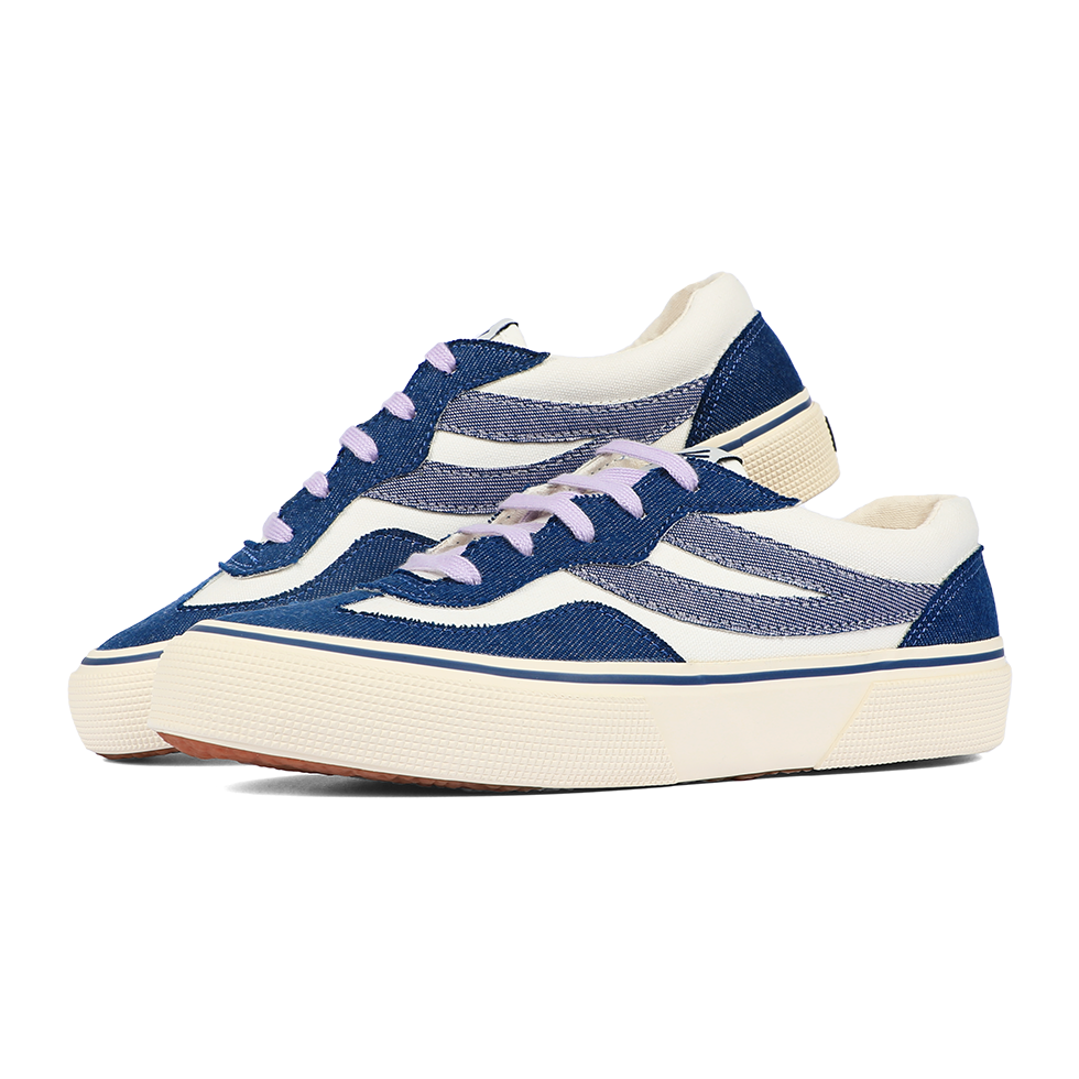 Superga 2941 Revolley Reverse Denim Blue Violet