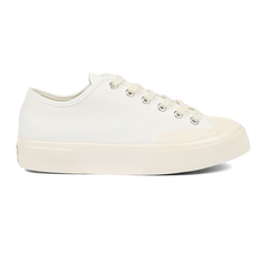 Artifact by Superga 2432 Collect Workwear Low Cut Cotton Canvas White