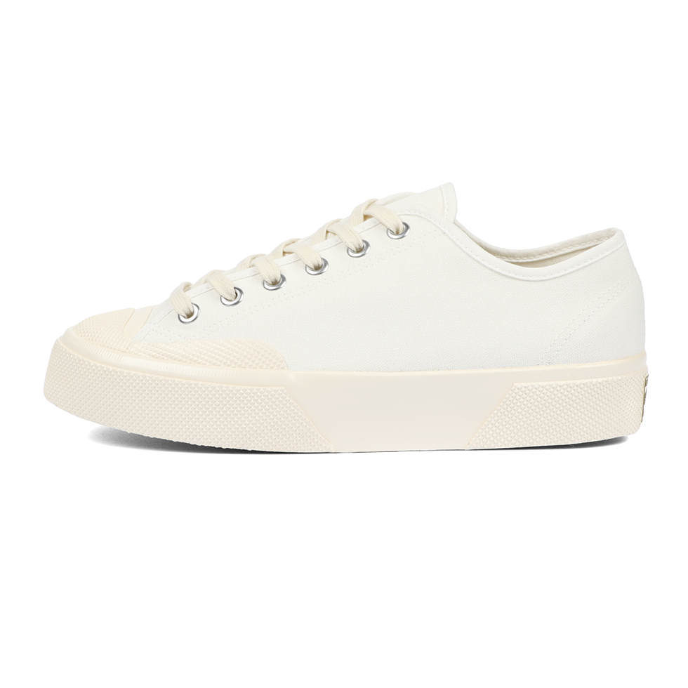 Artifact by Superga 2432 Collect Workwear Low Cut Cotton Canvas White