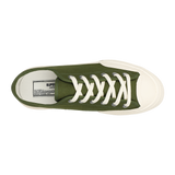 Artifact by Superga 2432 Collect Workwear Low Cut Cotton Canvas Green Off White