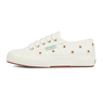 Superga 2750 Embroidery Linen Sunflower White Avorio