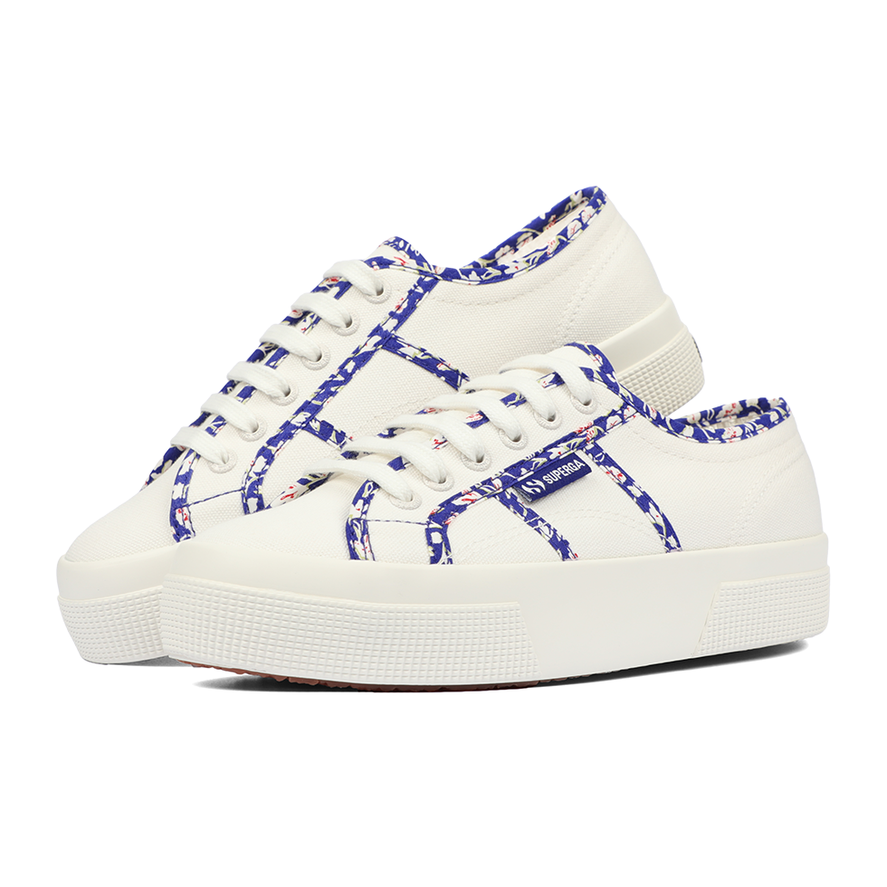 Superga 2740 Pop Flowers Binding