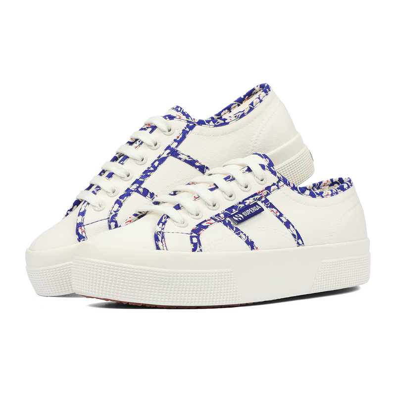 Superga 2740 Pop Flowers Binding