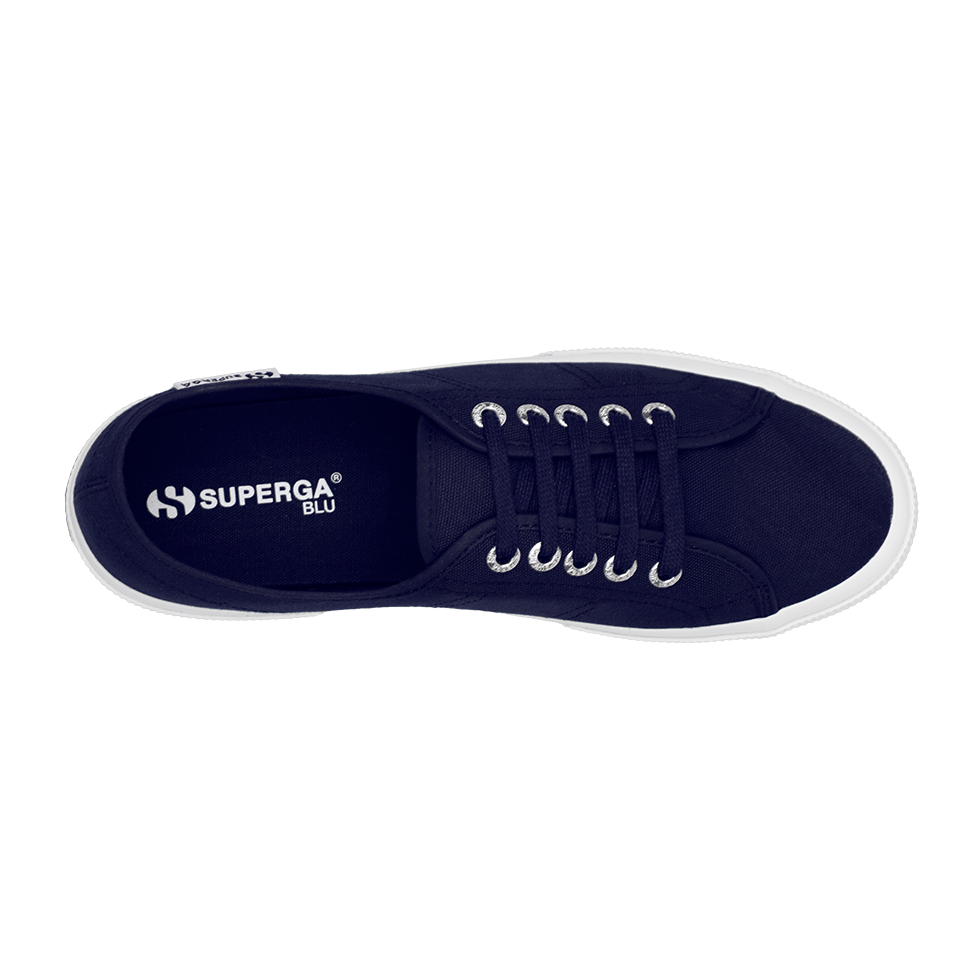 Superga 3750 Leggera Navy Full White