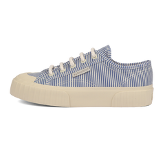 Superga x Drea Chong 2630 Stripe Cobalt Blue