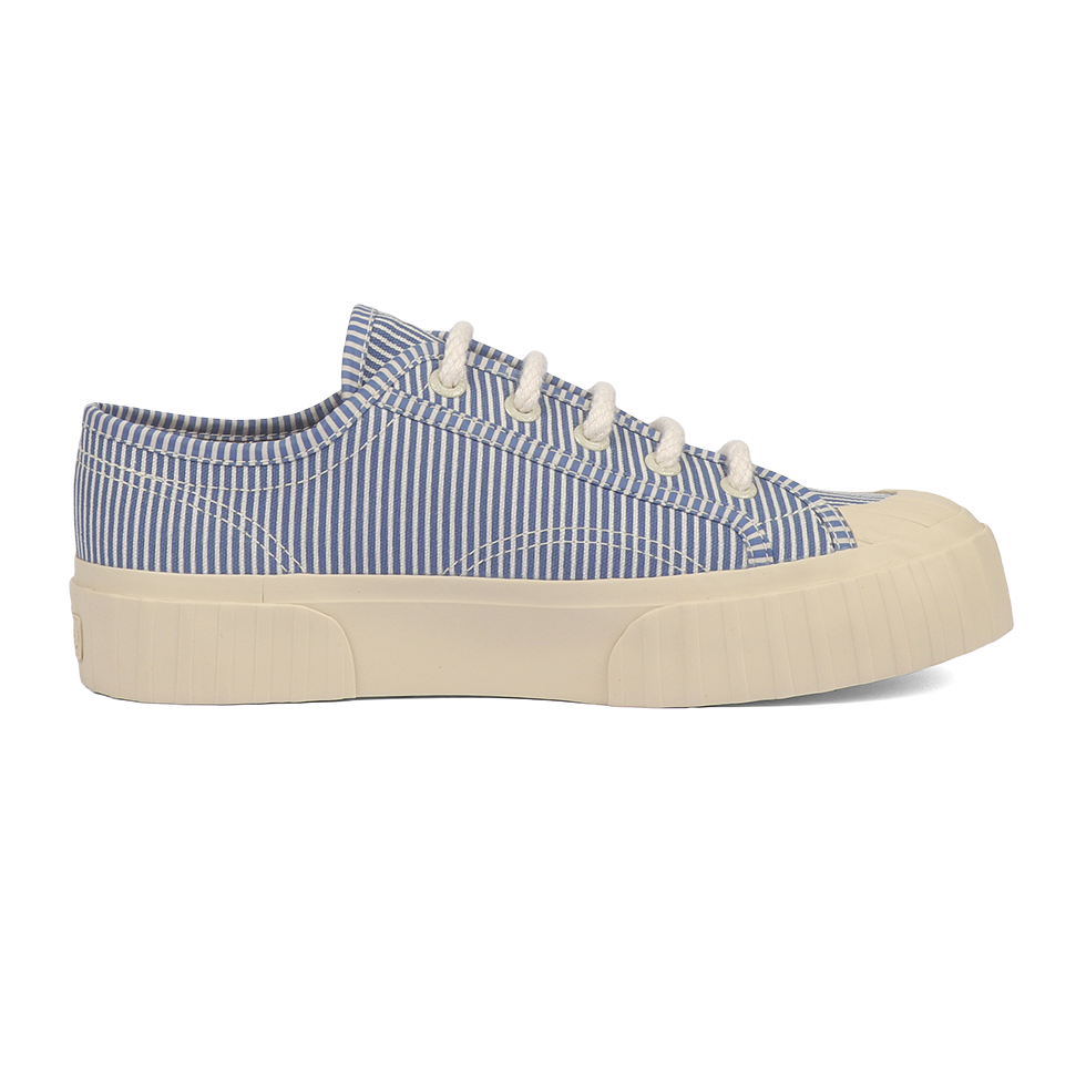 Superga x Drea Chong 2630 Stripe Cobalt Blue