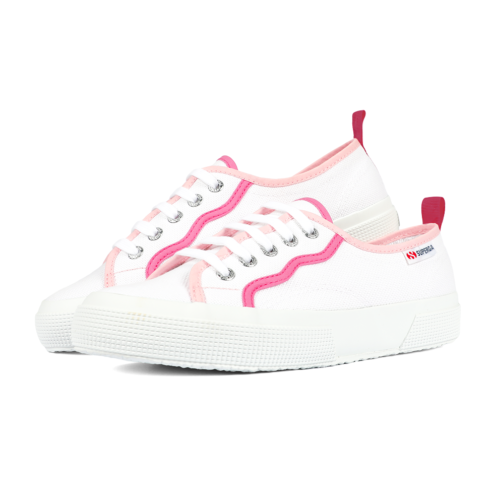 Superga 2750 Curly Bindings Shaded Pink