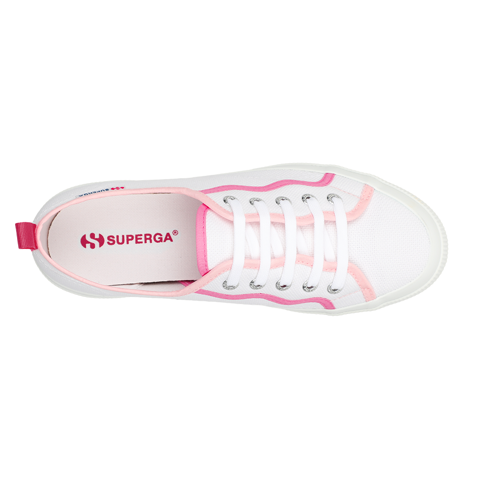 Superga 2750 Curly Bindings Shaded Pink