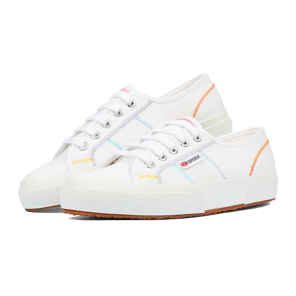 Superga 2750 Multicolor Cross Stitching