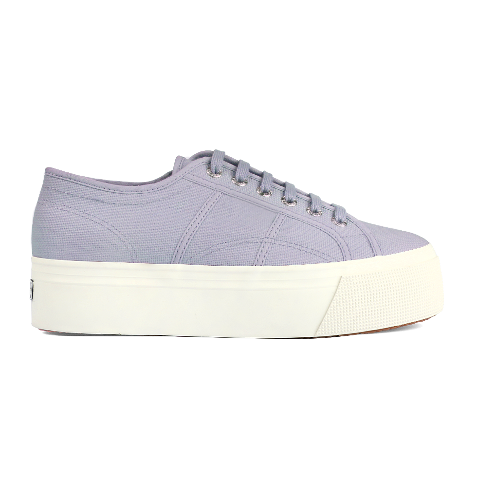 Superga 2790 Flatform Violet Light Full Avorio