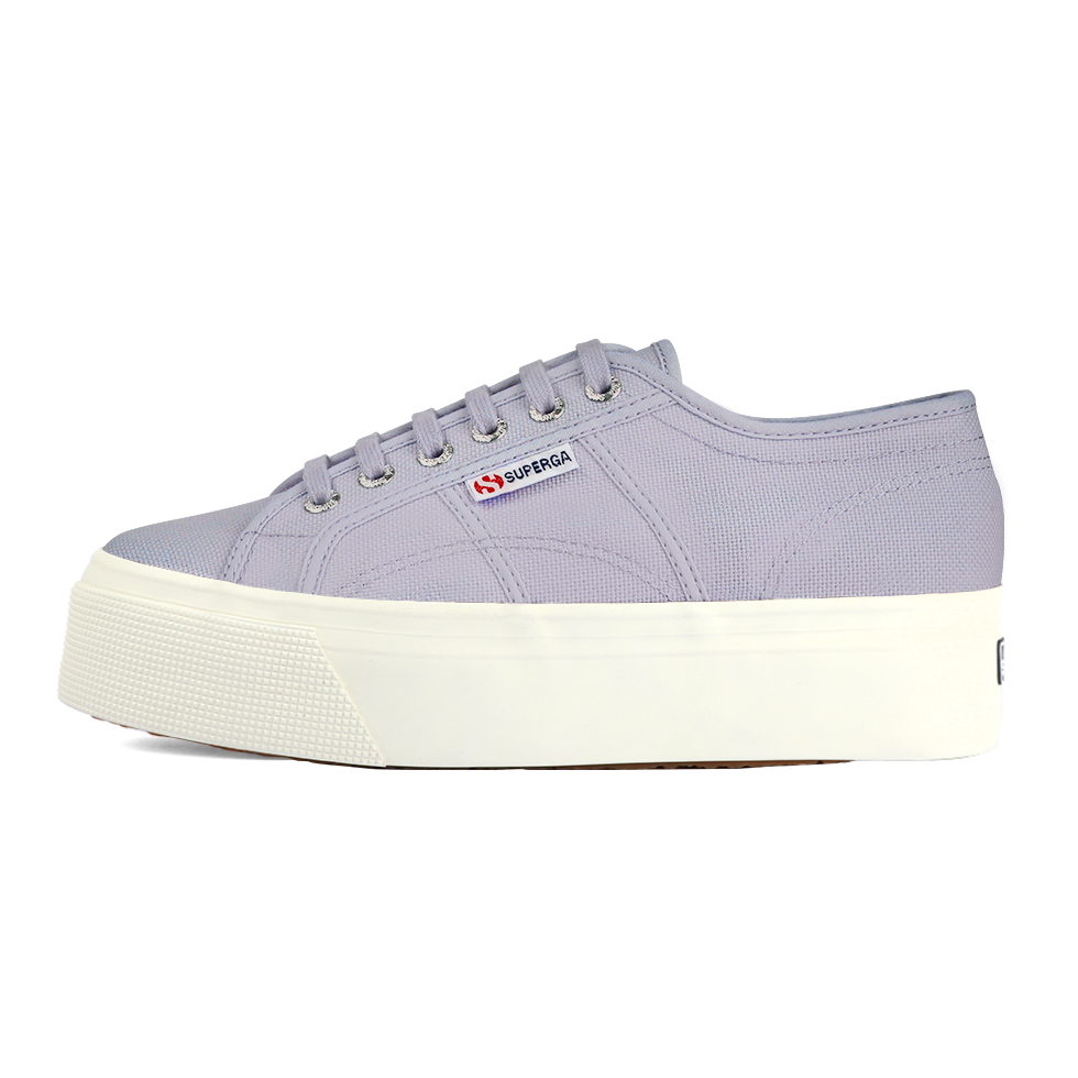 Superga 2790 Flatform Violet Light Full Avorio