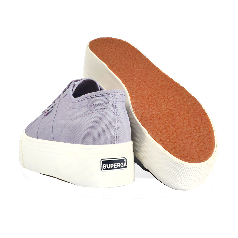 Superga 2790 Flatform Violet Light Full Avorio