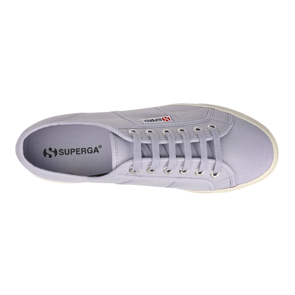 Superga 2790 Flatform Violet Light Full Avorio