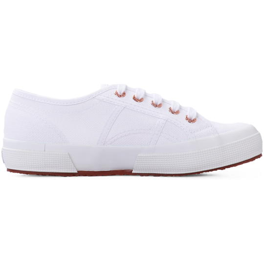 Superga Classic 2750 White-Rose Gold