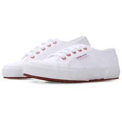 Superga Classic 2750 White-Rose Gold