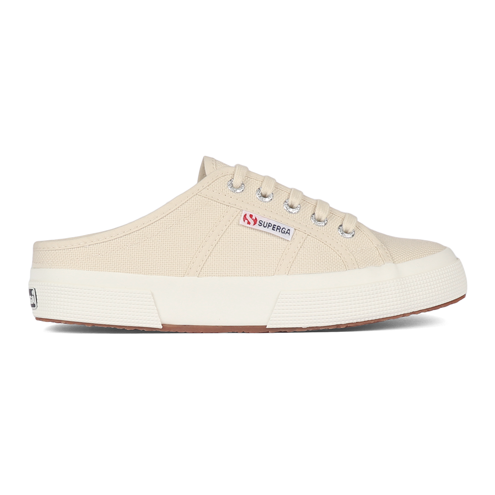 Superga 2402 Mule Beige Light Eggshell Full Avorio