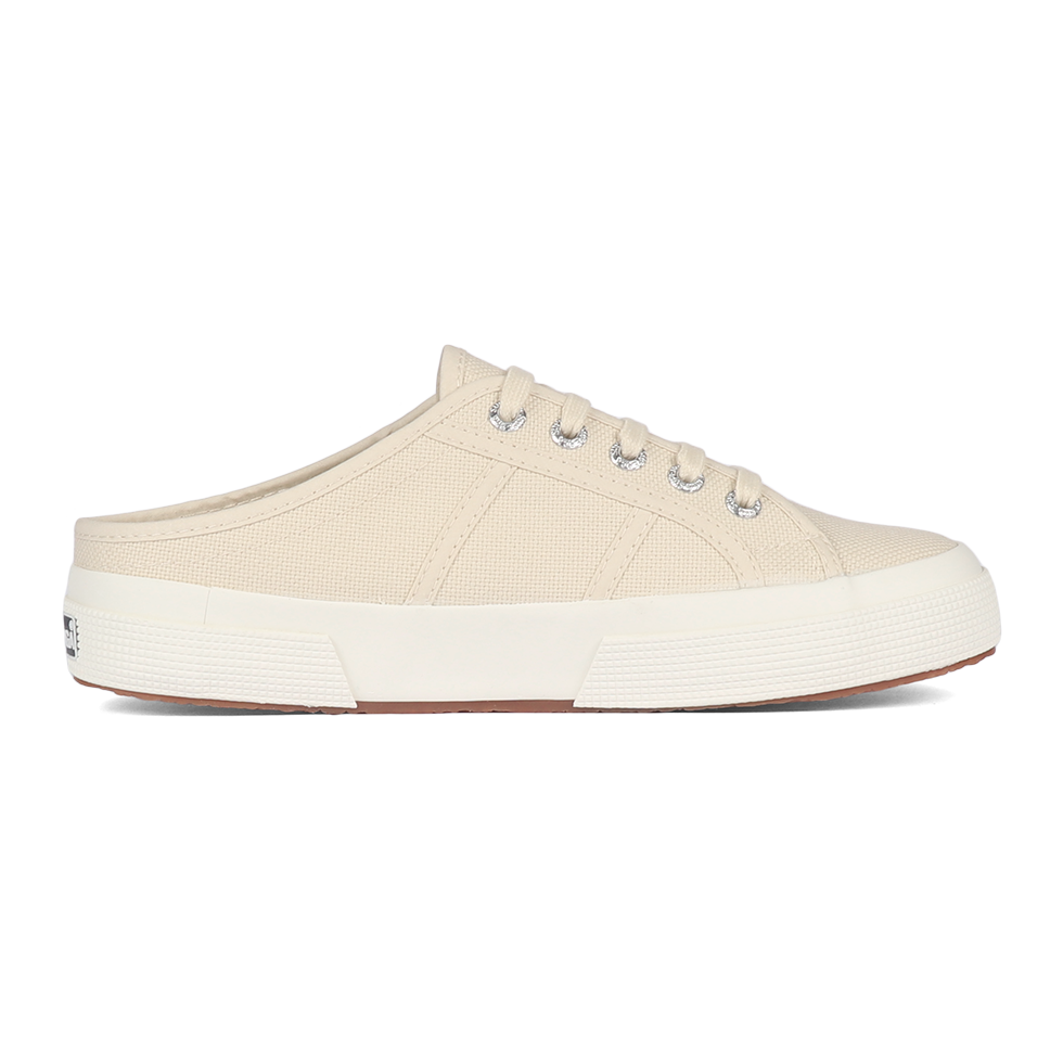 Superga 2402 Mule Beige Light Eggshell Full Avorio